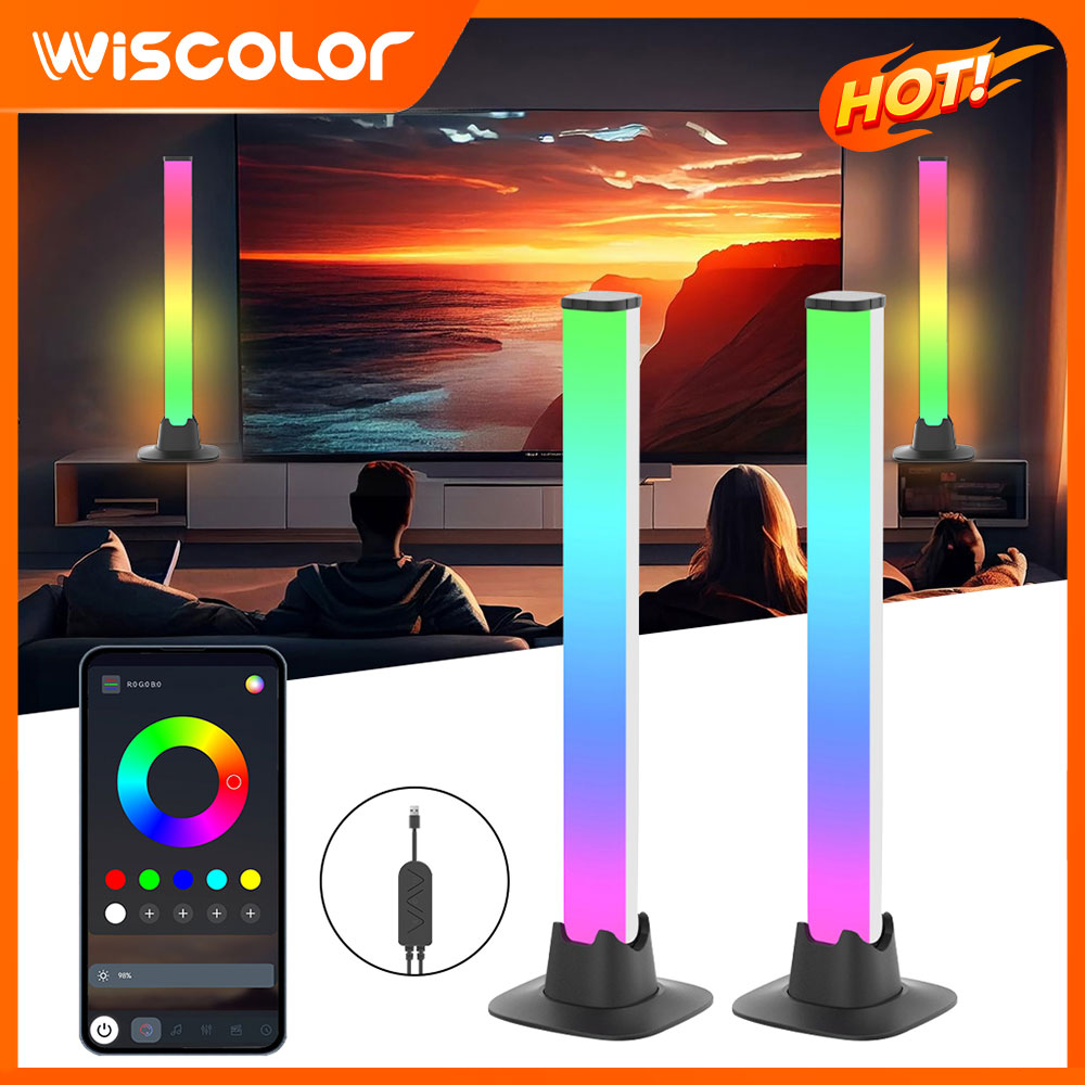 Accessories For Your Gaming Room - TV-achtergrondverlichting Tuya WIFI RGB LED-lichtbalk, sfeerverlichting,