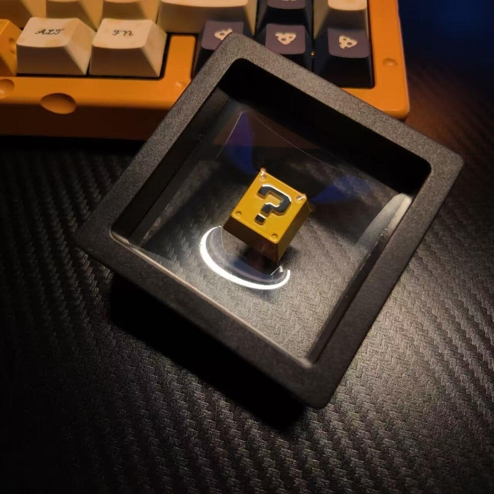 Gaming Accessories For Room - Retro 8-Bit Pixel Vraagtekentje Metalen Keycap