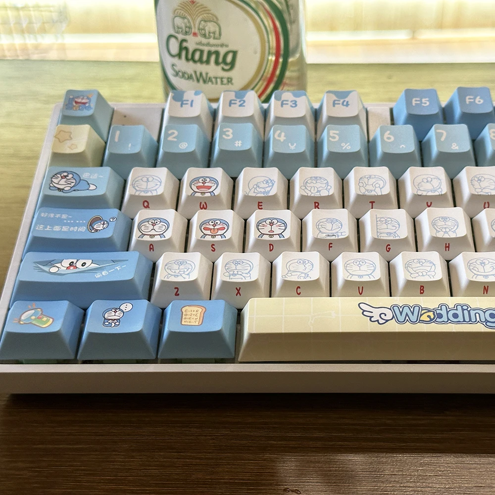 Gaming Accessories Aesthetic - Originele Doraemon Keycaps 120 toetsen HOA