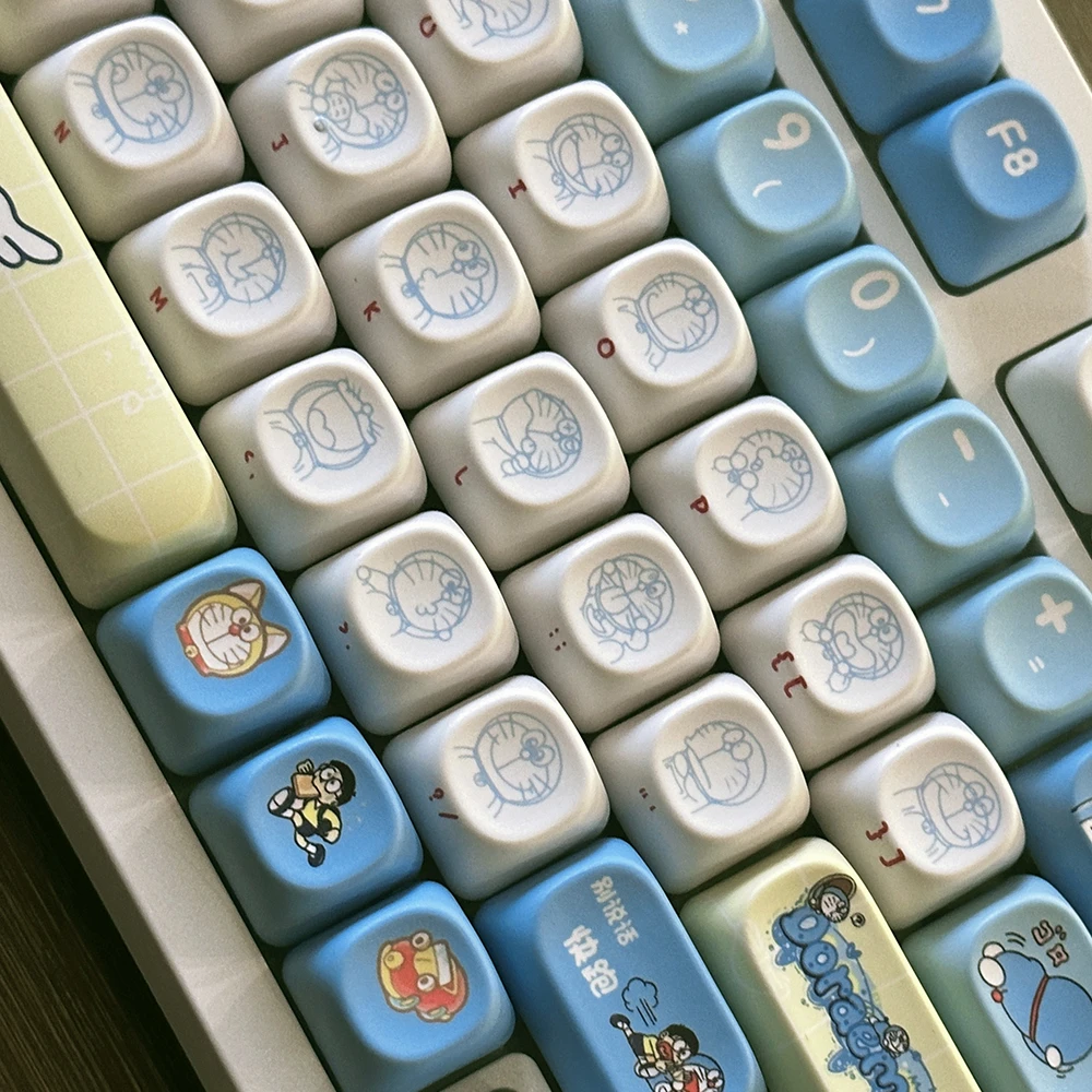 Originele Doraemon Keycaps 120 - Gaming Accessories Aesthetic recensie en prijs